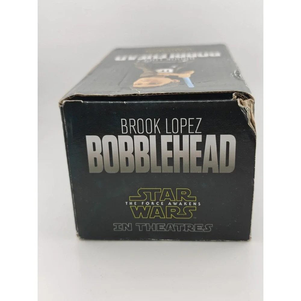 Brook Lopez Star Wars Brooklyn Nets Bobblehead Figurine Multi-Color NBA 2016 New